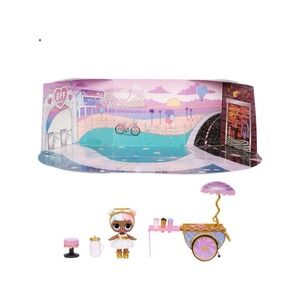 LOL Surprise Furniture SUGAR Doll Sweet Boardwalk Candy Cart L.O.L. Series 4 NEW